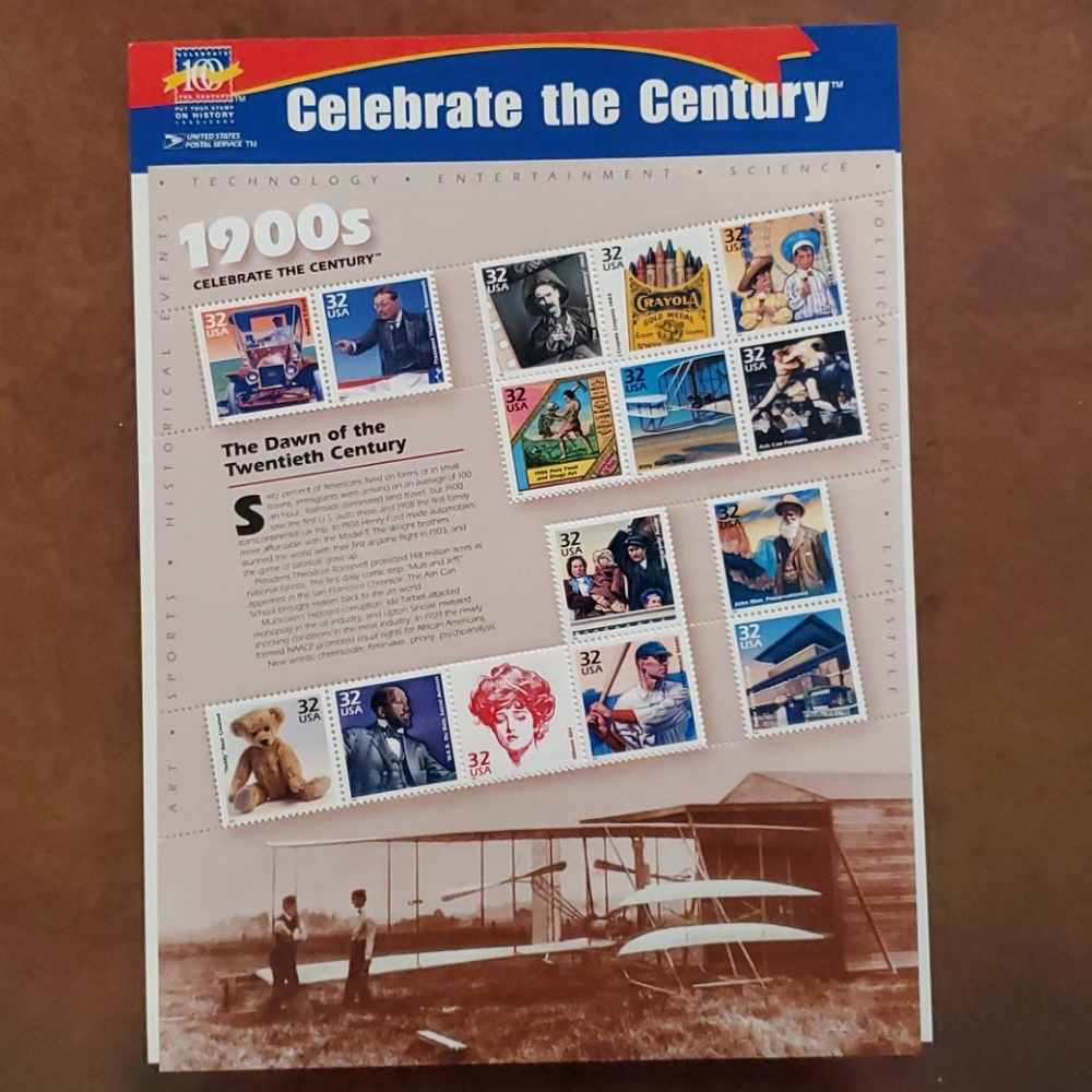 FOR THE STAMP LOVERS - CELEBRATE THE CENTURY